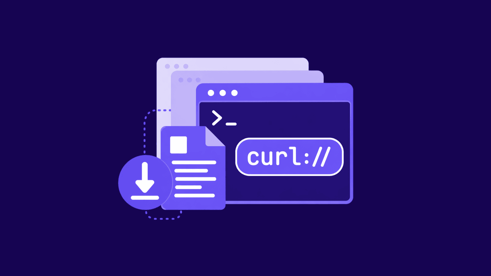 How to download files with cURL hero image