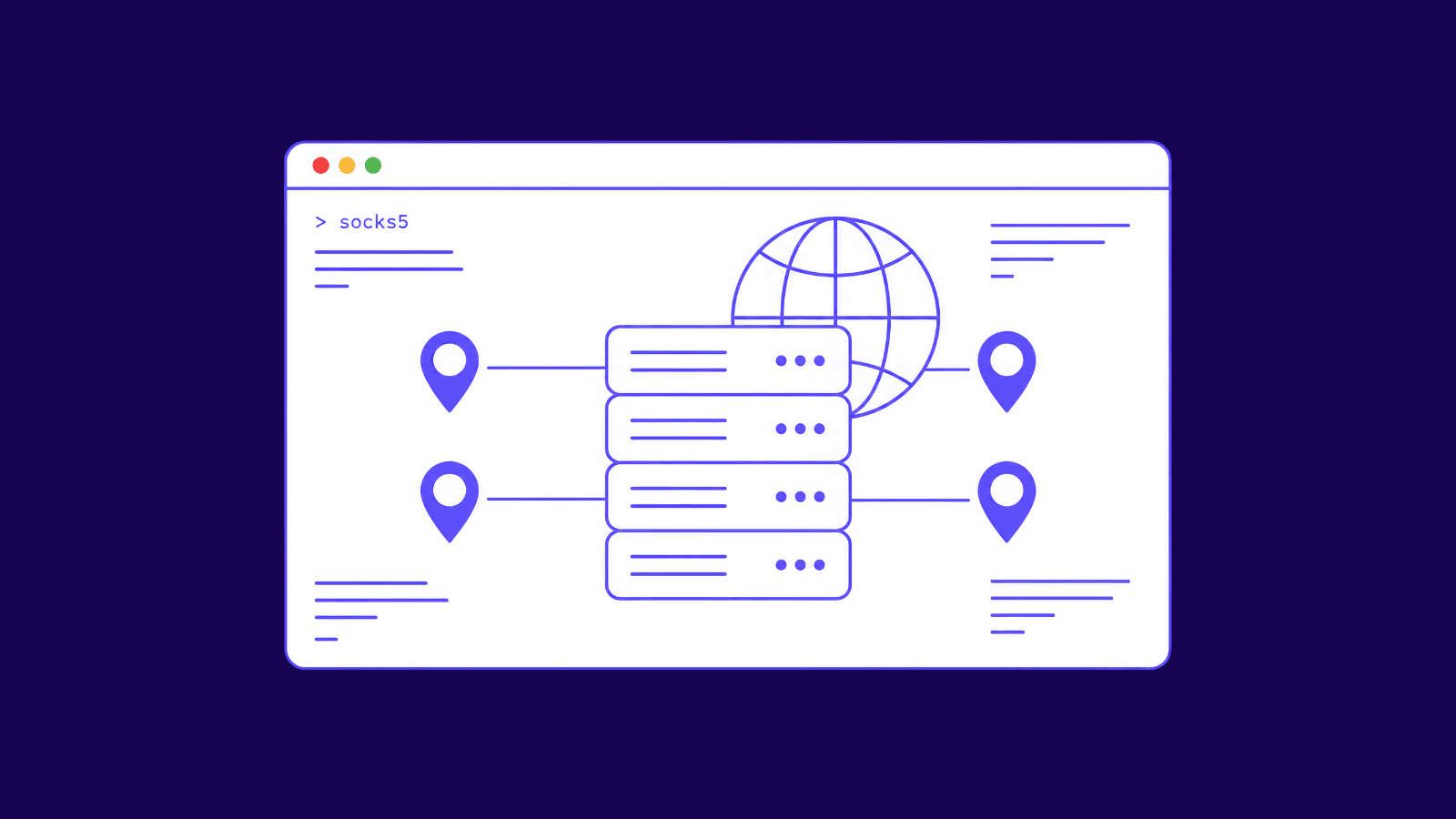 SOCKS5 proxy network hero image