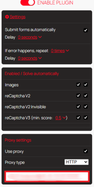 captchaai-enter-proxy-credentials