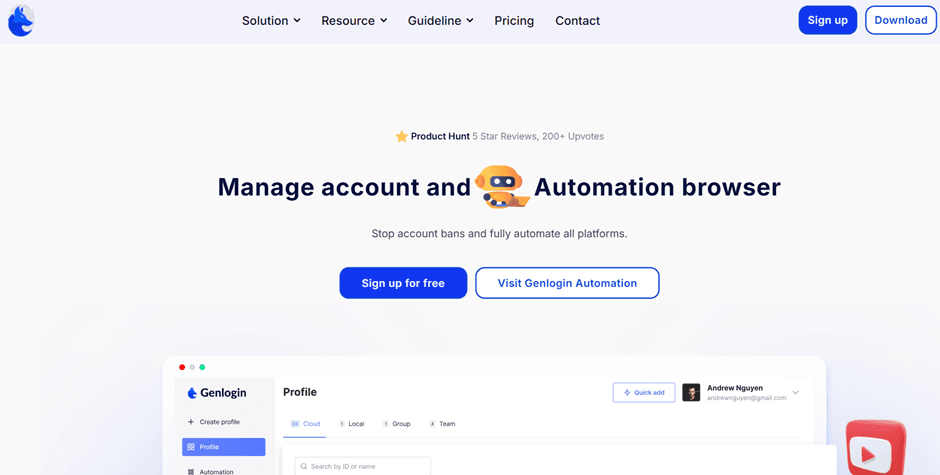 genlogin-homepage